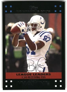 Topps #403 Reggie Wayne Indianapolis Colts 2007 - Imagen 1 de 2