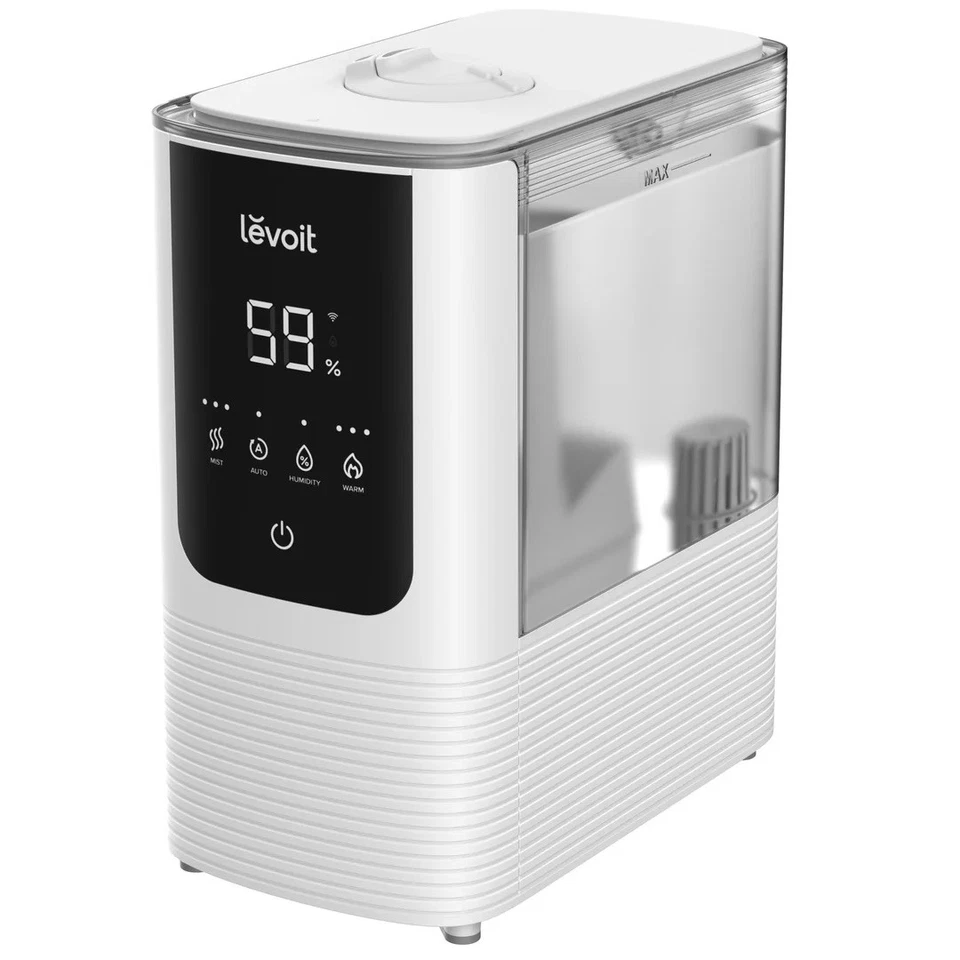 Humidificador LEVOIT OasisMist 4,5 L inteligente para el hogar niebla cálida y fría aire blanco *NUEVO* Foto 1 de 1