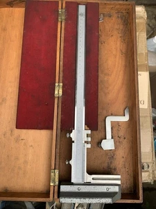 Etalon Dual Height Setting Vernier Gauge 15" (380mm) Imperial/Metric - Picture 1 of 8