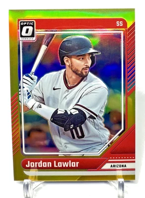 Panini Donruss Optic Gold Prizm #94 Jordan Lawlar 2024 05/10 - Imagem 1 de 2