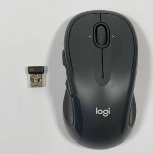 Logitech M510 Wireless Computer Mouse – Comfortable Shape with USB Unifying - Zdjęcie 1 z 5