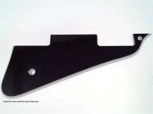 True Custom Shop® 5ply Black and White Pickguard for Gibson Les Paul Guitars - Picture 1 of 6