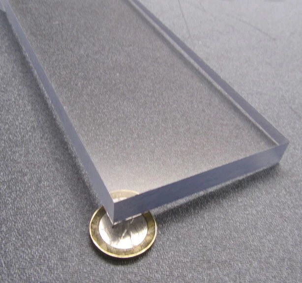 Polycarbonate Clear Bar 1/2" (.472") Thick X 3.00" Wide X 48" Long - Image 1 of 4