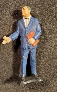 VINTAGE 3,5" M CHARAKTER JAMES BOND THUNDERBALL FIGUR PVC GILBERT SPIELZEUGFIGUR - Bild 1 von 2