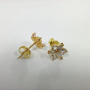 Pandora Sparkling Herbarium Cluste Stud Earrings Cluster Gold - Picture 1 of 4