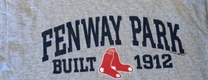 Herren Tshirt T Shirt Large Fenway Built 1912 Park Baseball Chicago Red Sox grau - Bild 1 von 3