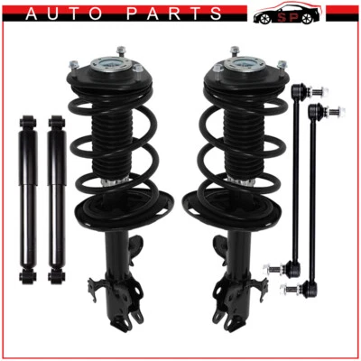 For 2013-2018 Toyota RAV4 Front Complete Struts Rear Shock Sway Bars Link Kit Foto 1 de 4