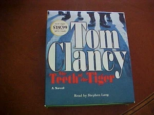 THE TEETH OF THE TIGER Audio Book on CD's by Tom Clancy **Like New** - Bild 1 von 2