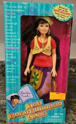 Muñeca Babysitters Club Claudia Kishi 1998 vintage  Foto 1 de 4