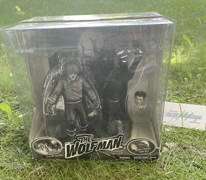 Vtg Jakks 2004 Universal Monsters Lon Chaney WOLF MAN Figure NIB Horror Sealed - Picture 1 of 11