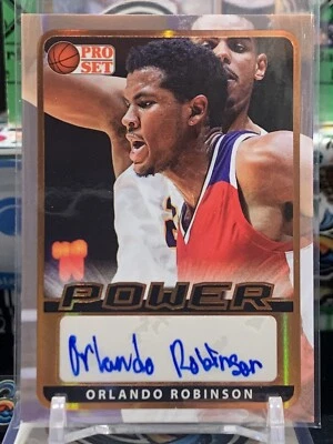 2021-22 Leaf Pro Set Power Portrait Orlando Robinson Auto #PA-OR1  TZ4P - Image 1 of 2