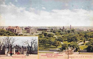 University Minnesota Campus Minneapolis MN 1910c Postkarte - Bild 1 von 2
