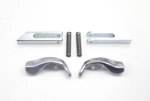 Classic Fiat 500 N D Complete Sunroof Handle Lock Catch Kit Pair Brand New - Picture 1 of 3