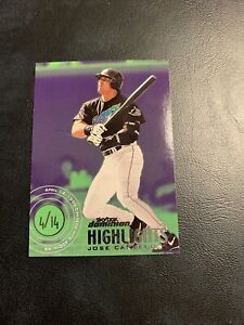 B41a #11 Jose Canseco Tampa Bay Devil rays 2000 skybox dominion highlights