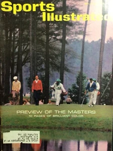 SPORTS ILLUSTRATED ~ April 1 1963 ~ The Masters ~ HIGHER GRADE!!! - Picture 1 of 5