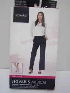 Sigvaris 782C Eversheer 20-30 mmHg KOMPRESSION KNIE HOHE OFFENE ZEHE - Bild 1 von 2