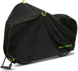 Bike Cover Waterproof Outdoor Storage for 1/2/3 Bikes, Bicycle Cover Rain Sun UV - Picture 1 of 12