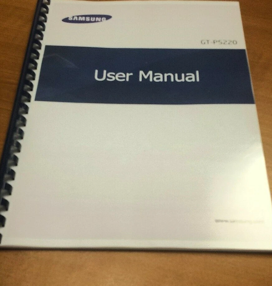 SAMSUNG GALAXY TAB 3 10.1 P5220  PRINTED INSTRUCTION MANUAL USER GUIDE 113 PAGES - Image 1 of 1