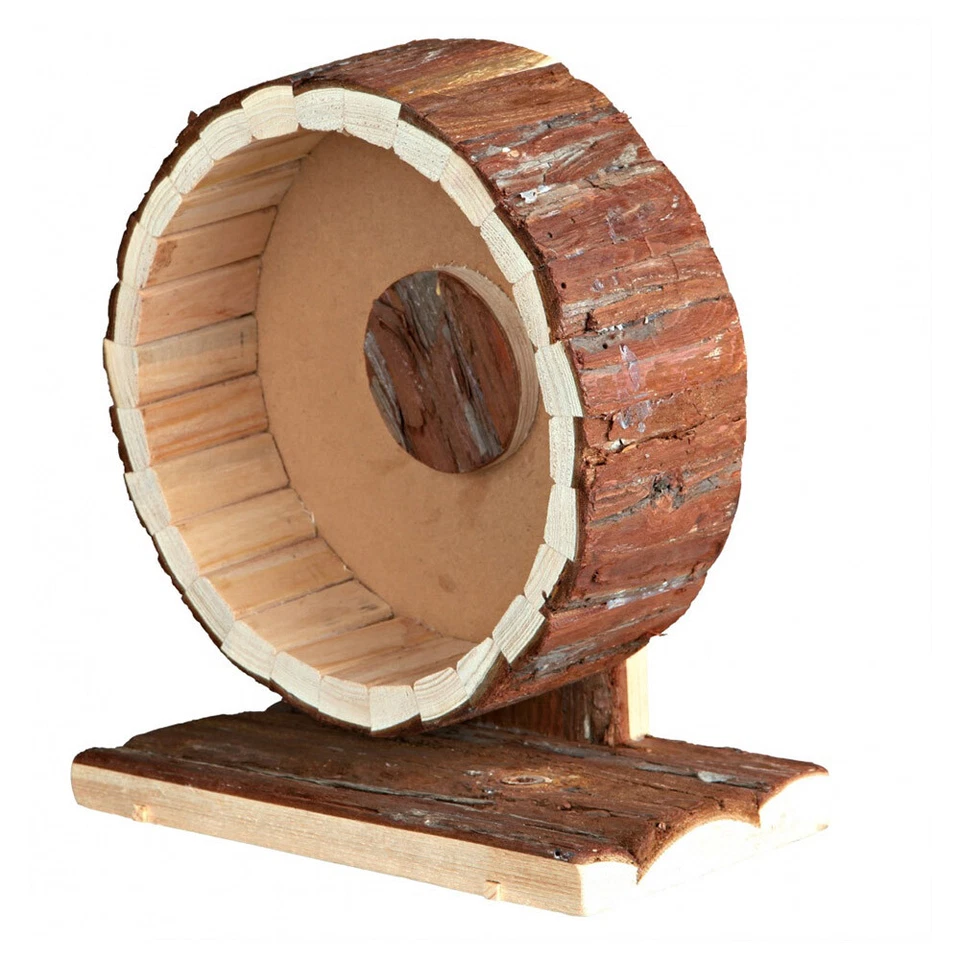 Trixie Natural Living Laufrad für Hamster - leise, sicher, Naturholz - Bild 1 von 1