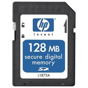 HP L1873A 128 MB SD Secure Digital Flash Memory Card (FA135A#AC3) - Picture 1 of 3