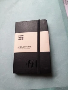 AGENDA NOTEBOOK MOLESKINE INFO 9X14 192 PAG RIGHE DIVISE TASCA INTERNA - Foto 1 di 4