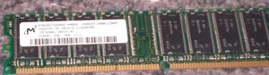 256MB PC3200 DDR-400MHZ 32x8 8CHIPS 184PIN DESKTOP PC RAM - Picture 1 of 1