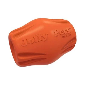 Jolly Pets Flex-N-Chew Bobble Orange Large 3 in (JTJB03) - Picture 1 of 1
