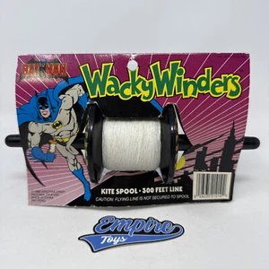 Batman Wacky Winders 300 Feet Kite Spool 1989 Spectra Star Vintage Sealed - Picture 1 of 2