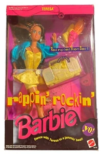 Barbie Rappin Rockin Teresa 1991 vintage YO! Boom Box #3270 Mattel - Foto 1 di 10