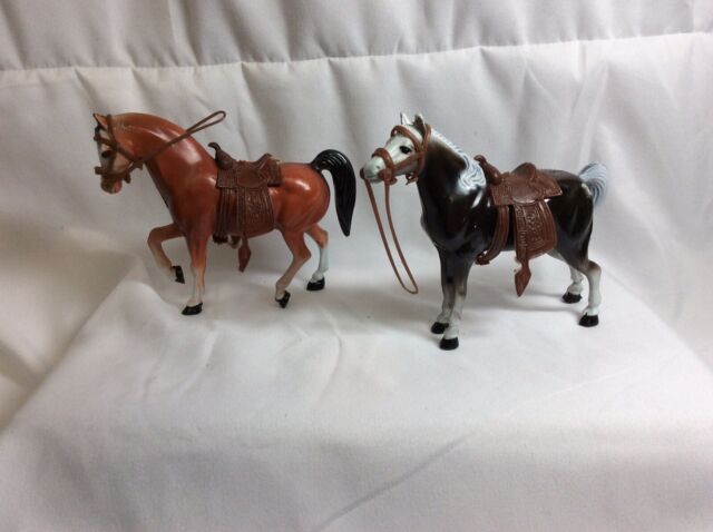 NUOBESTY 5Pcs Brinquedos de Corda de Plástico Cavalo de Brinquedo