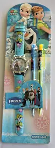 Frozen Watch & 2 Ball Point Pens - Picture 1 of 2