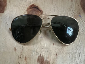 OCCHIALI DA SOLE VINTAGE RAY BAN WRAPAROUNDs GP PILOT AVIATOR anni 90 - Foto 1 di 3