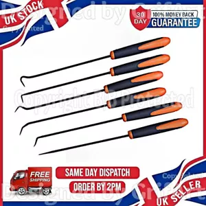 LONG REACH HOOK AND PICK TOOL O RING SEAL HOSE GASKET REMOVAL PULLER PROBE SET - Picture 1 of 4
