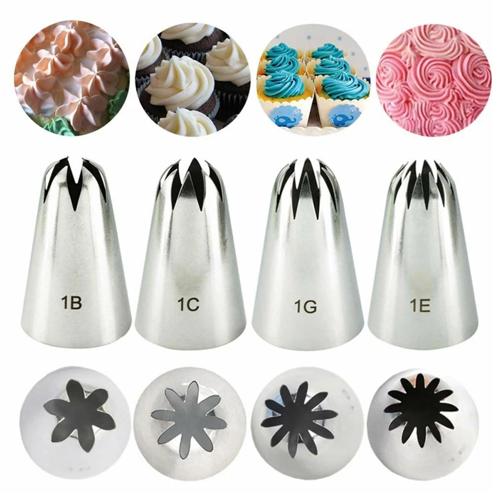 Pastry Tools Drawing Baking Tools Icing Piping Cake Nozzles Cake Decorating - Image 1 of 4