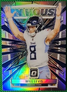 Panini Optic Prizm My House 2023 plata Prizm Will Levis #20 radiocontrol inserción de novato - Imagen 1 de 2