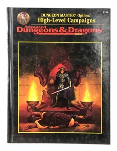 Advanced Dungeons and Dragons Dungeon Master Option High Level Campaigns TSR - Picture 1 of 4
