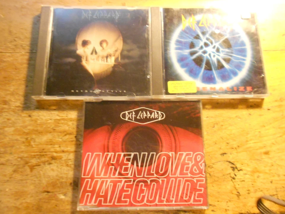 Def Leppard [3 CD] Adrenalize + When Love & Hate Collide + RetroActive - Bild 1 von 1