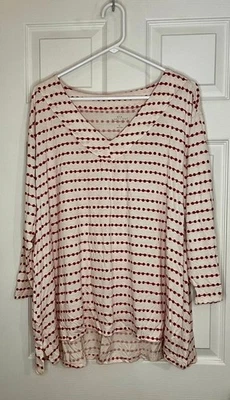 Blusa manga larga L New Directions nueva con etiquetas Foto 1 de 4