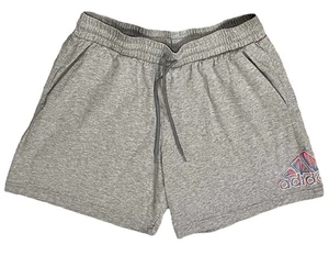 Adidas Mens Shorts Gray Active Drawstring Pockets.  Size Large - Picture 1 of 7