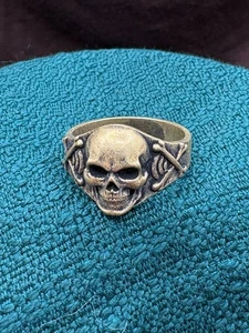 German officer's ring. Wehrmacht 1939-1945, World War II. - Picture 1 of 7