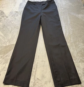 Brooks Brothers 346 Caroline Fit Women’s Black Wool Dress Pants Size 8 - Picture 1 of 11