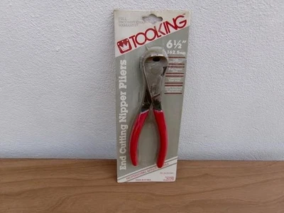 DE COLECCIÓN TOOL-KING 6 1/2" EXTREMO CORTE PINZAS ALICATES NOS SELLADO DE FÁBRICA Foto 1 de 4