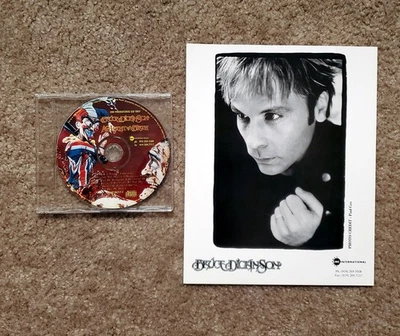 Bruce Dickinson Accident of Birth Promo Photo & PROMO CD - 1997 - Image 1 of 2