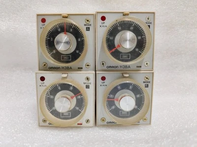 Omron H3BA series solid-state timers 24vdc And contact 5A 250VAC (4 PEC LOT) - Photo 1/4