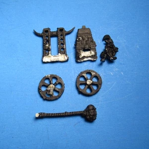 GW Warhammer 40k 2nd Ed Era Ork Squig Launcher Incomplete Damaged OOP Metal d04 - Picture 1 of 1