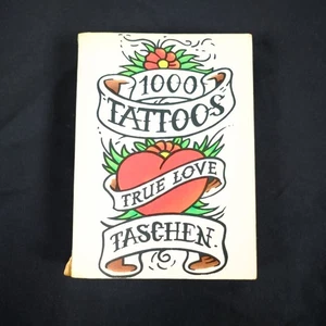 1000 TATTOS True Love TASCHEN Tattoo Tattoos Western Book Photobook Japanese Car - Imagen 1 de 10
