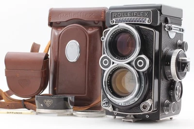 Cla'd [Near MINT] Rolleiflex 2.8F Planar 80mm f2.8 TLR Film Camera 6x6 JAPAN - Image 1 of 4