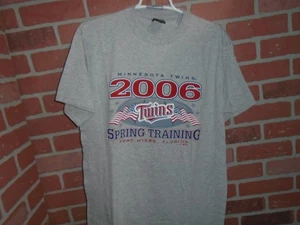 CAMISETA ENTRENAMIENTO PRIMAVERA 2006 MINNESOTA TWINS VINTAGE FORT MYERS FLORIDA - Imagen 1 de 2