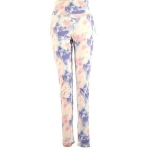 Abound Women's High Rise Polyester Blend Leggings Pink Tie Dye Small RK450127MI - Picture 1 of 2