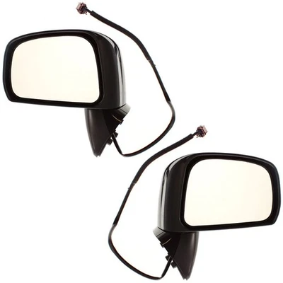 Para 07-12 Versa 4 Puertas Espejo Retrovisor Eléctrico Sin Calefacción Manual Plegable JUEGO PAR Foto 1 de 4